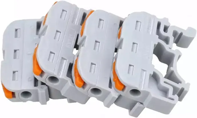 Conector PCT-211 para Riel DIN tipo wago Conector PCT-211 para Riel DIN tipo wago